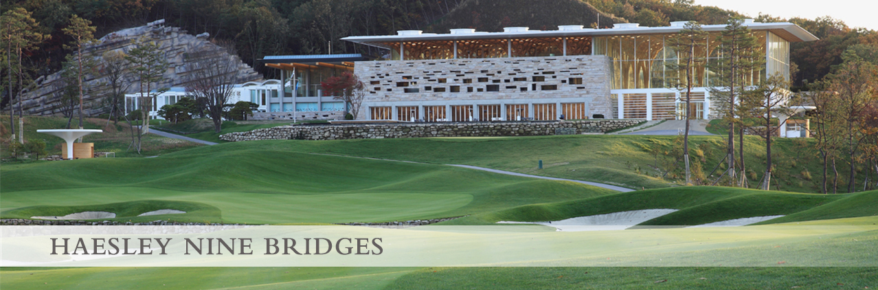HAESLEY NINE BRIDGES banner HAESLEY NINE BRIDGES banner