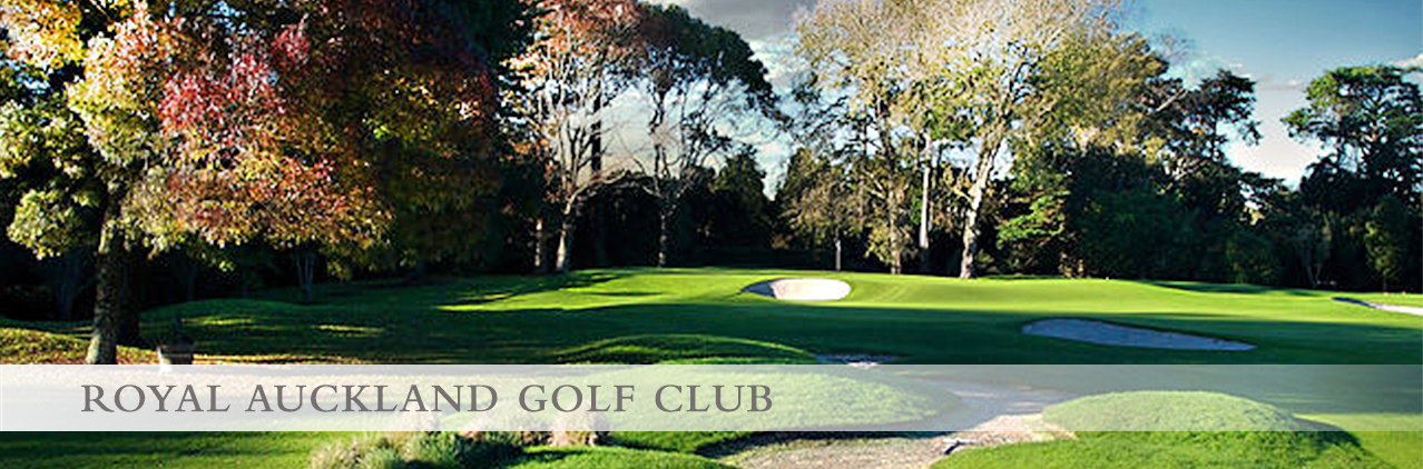 ROYAL AUCKLAND GOLF CLUB banner