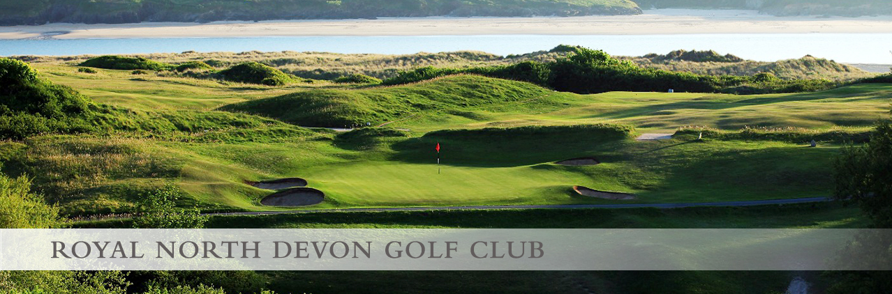 ROYAL NORTH DEVON GOLF CLUB banner ROYAL NORTH DEVON GOLF CLUB banner