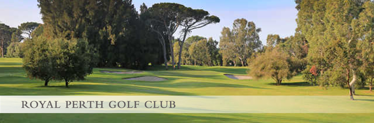 ROYAL PERTH GOLF CLUB banner