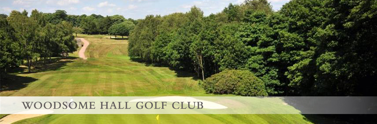WOODSOME HALL GOLF CLUB banner WOODSOME HALL GOLF CLUB banner