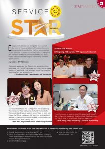 2018 September and October Service Rising Star