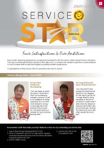 2019 April Service Rising Star