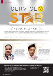 2021 January Service Rising Star