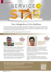 2022 September Service Rising Star